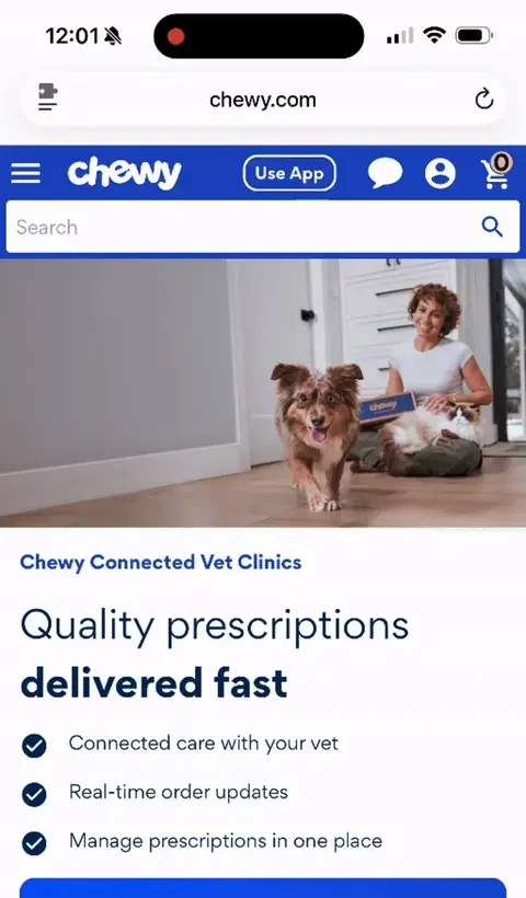 Vet Finder at Chewy